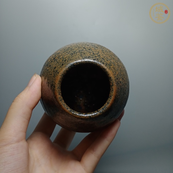 古玩陶瓷雞心杯真品鑒賞圖