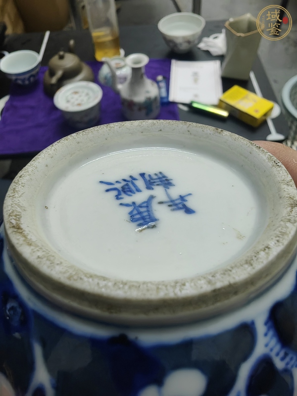 古玩陶瓷青花冰梅葫蘆瓶真品鑒賞圖