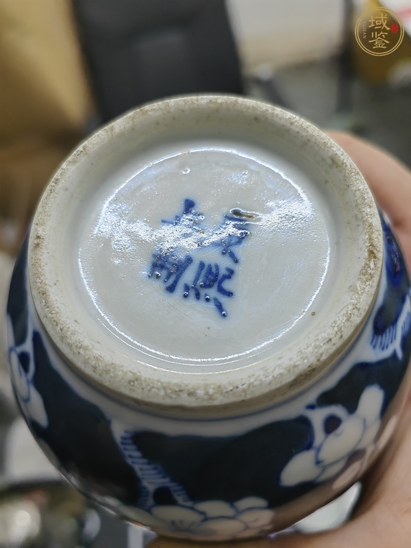 古玩陶瓷青花冰梅葫蘆瓶真品鑒賞圖