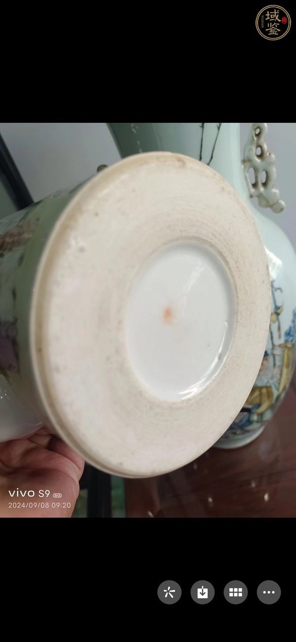 古玩陶瓷汪友棠款提梁壺真品鑒賞圖