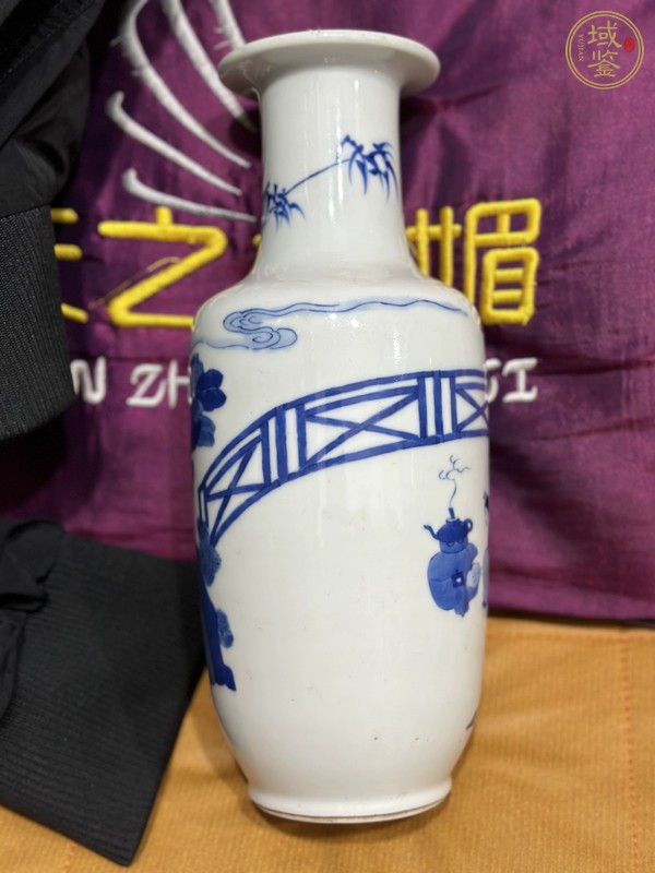 古玩陶瓷棒槌瓶真品鑒賞圖