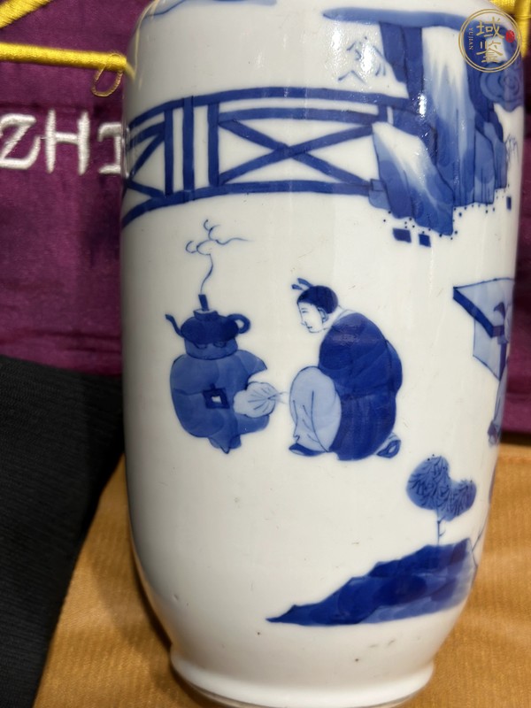 古玩陶瓷棒槌瓶真品鑒賞圖