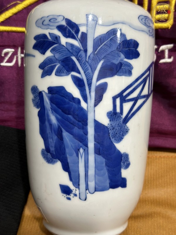 古玩陶瓷棒槌瓶真品鑒賞圖