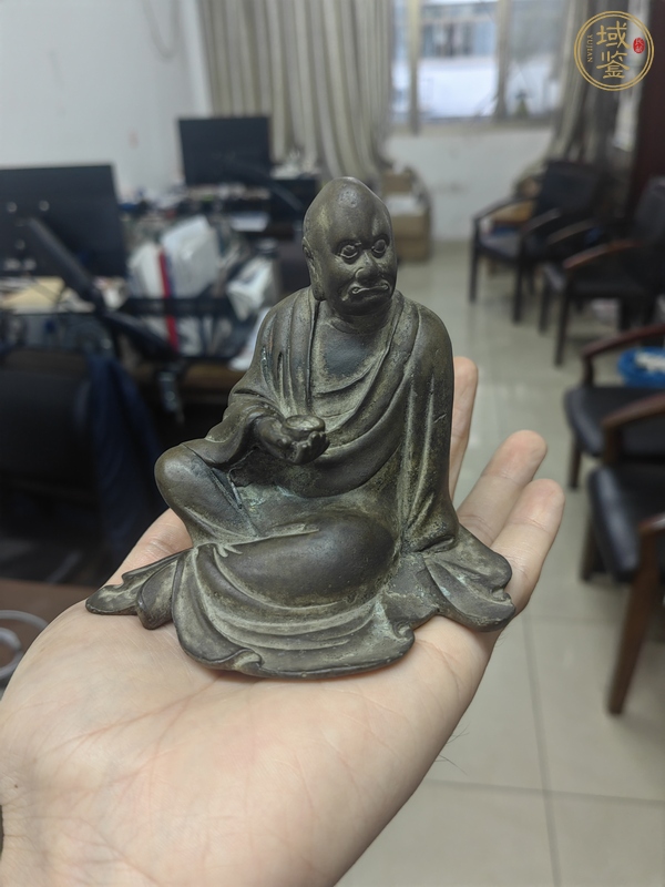 古玩銅器銅羅漢真品鑒賞圖