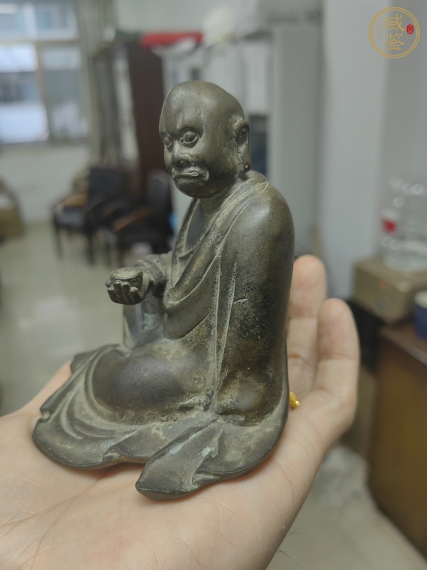 古玩銅器銅羅漢真品鑒賞圖