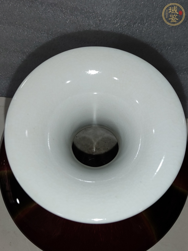 古玩陶瓷三色釉荸薺瓶真品鑒賞圖