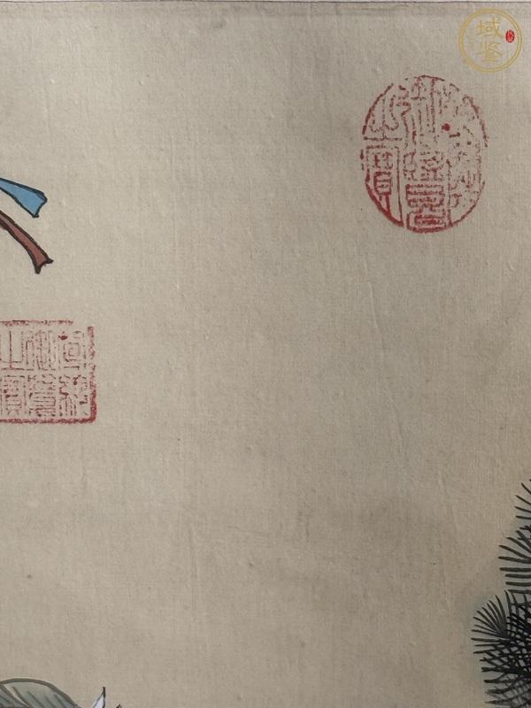 古玩字畫仿古畫真品鑒賞圖