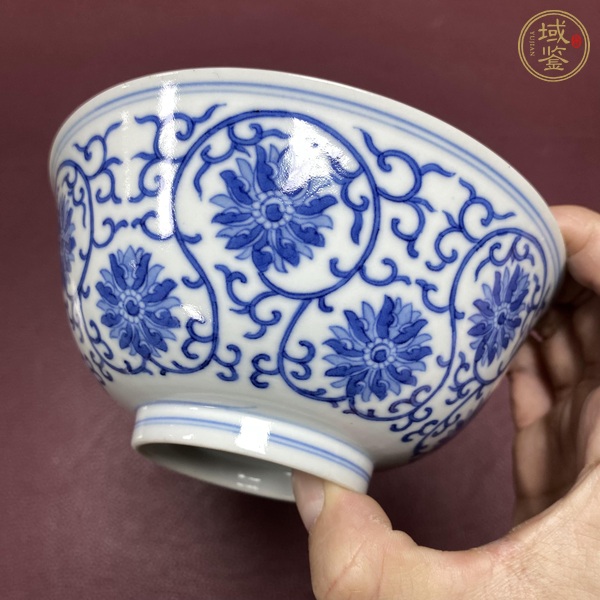 古玩陶瓷青花碗真品鑒賞圖