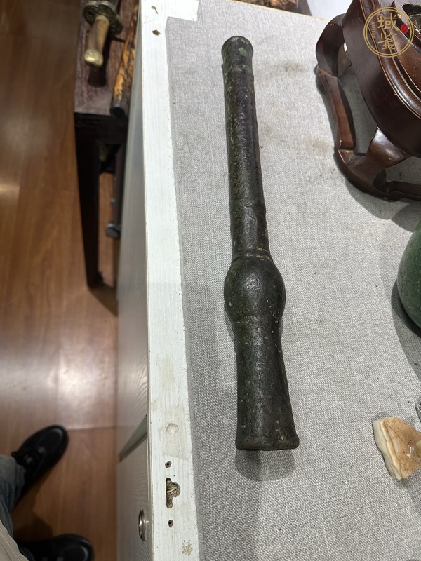 古玩銅器火銃真品鑒賞圖