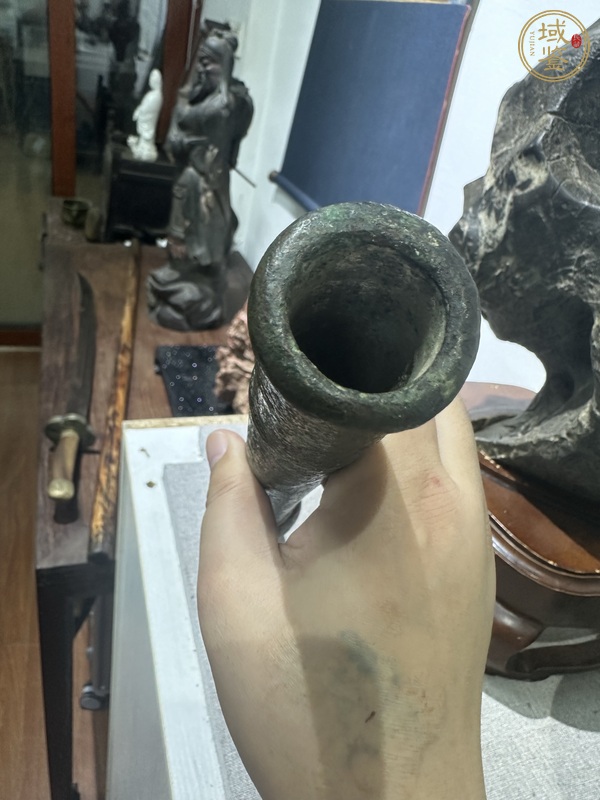 古玩銅器火銃真品鑒賞圖