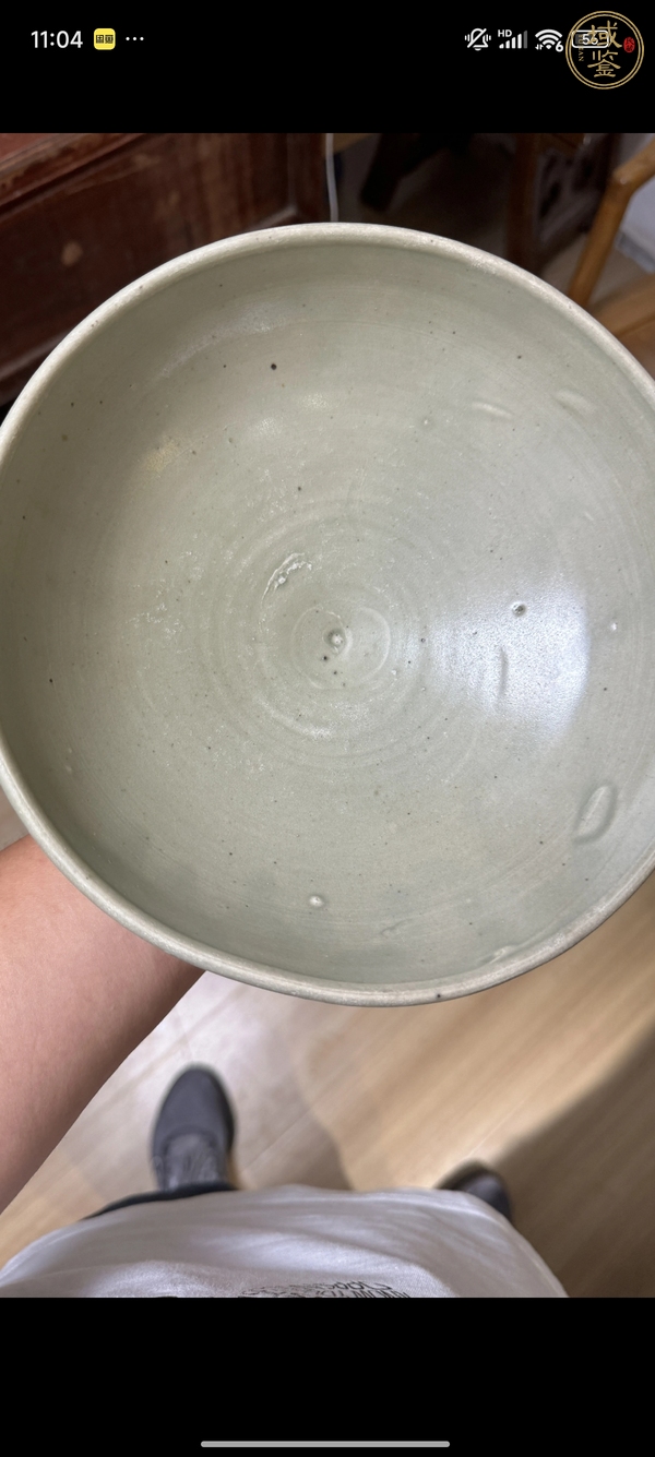 古玩陶瓷鈞窯碗真品鑒賞圖