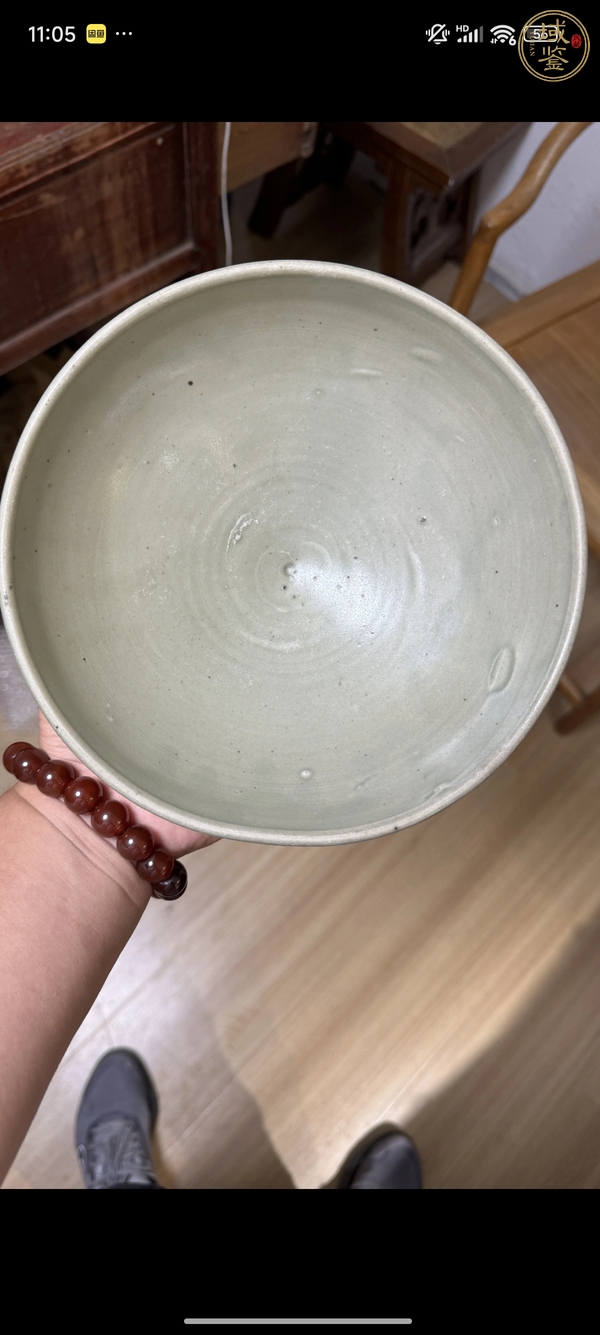 古玩陶瓷鈞窯碗真品鑒賞圖
