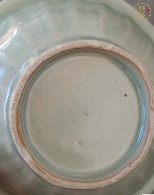 古玩陶瓷龍泉窯雙魚(yú)洗真品鑒賞圖