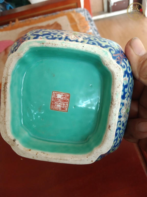 古玩陶瓷粉彩貢碗真品鑒賞圖