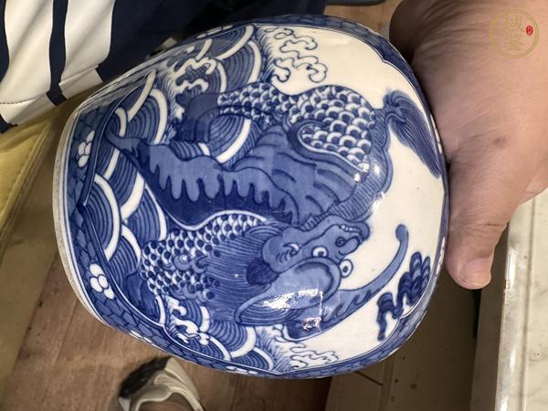 古玩陶瓷青花罐真品鑒賞圖