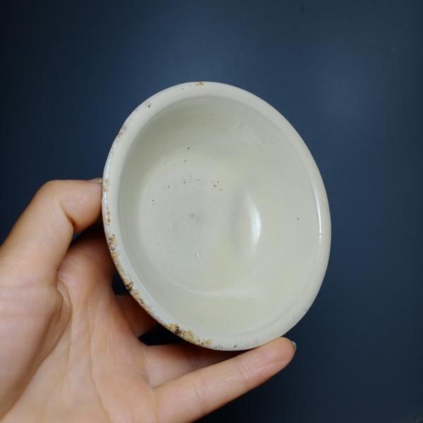古玩陶瓷白釉盞拍賣,當前價格588元