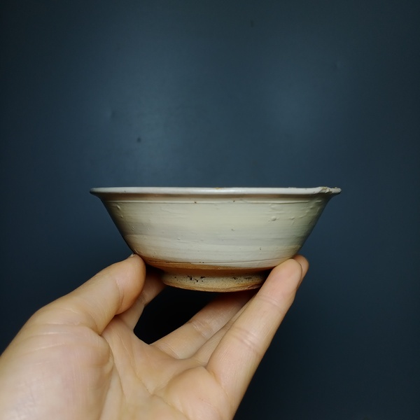 古玩陶瓷白釉盞拍賣,當前價格588元