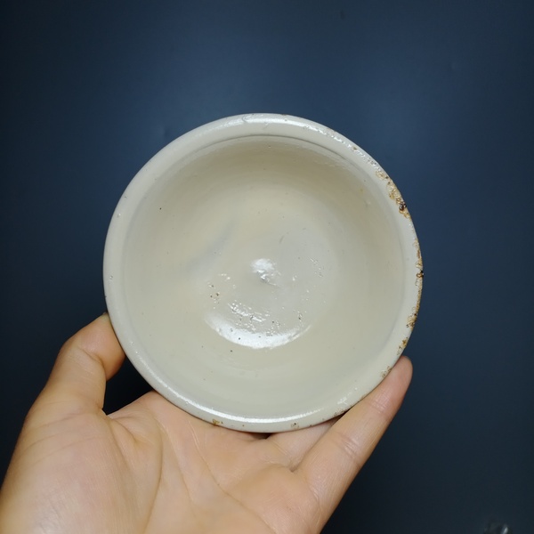 古玩陶瓷白釉盞拍賣,當前價格588元