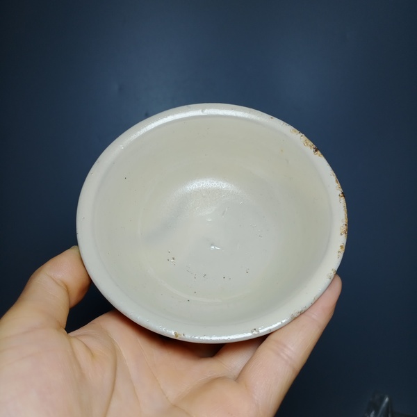 古玩陶瓷白釉盞拍賣,當前價格588元