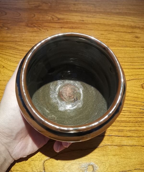 古玩陶瓷元兔毫釉茶入拍賣,當前價格888元