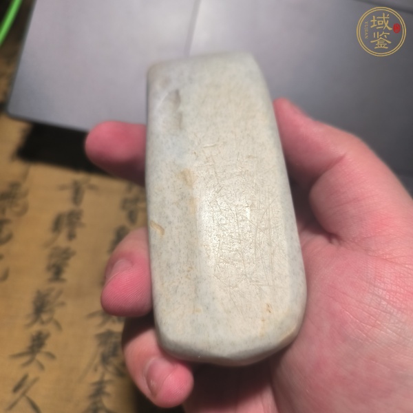 古玩玉器文化期石斧真品鑒賞圖