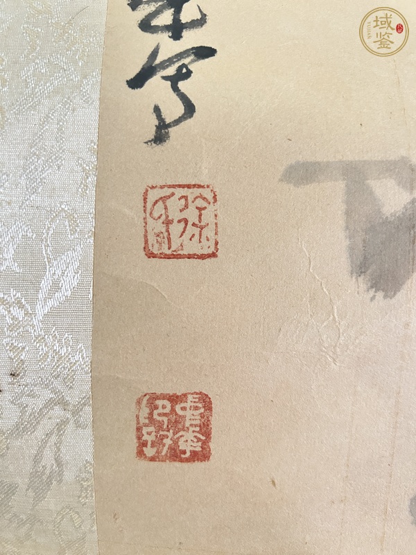 古玩字畫歲寒三友真品鑒賞圖