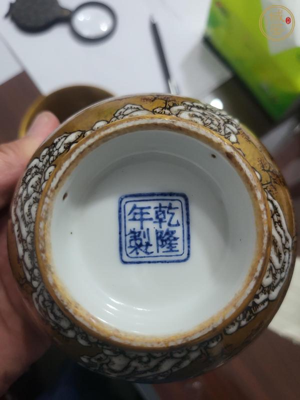 古玩陶瓷近現(xiàn)代工藝筆筒和碗真品鑒賞圖