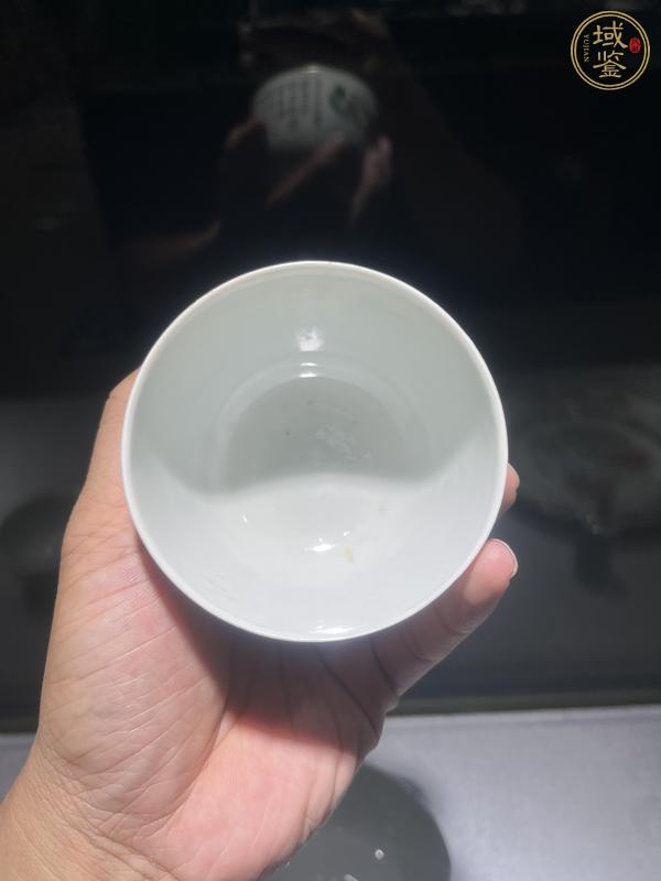 古玩陶瓷現(xiàn)代仿道光粉彩杯真品鑒賞圖