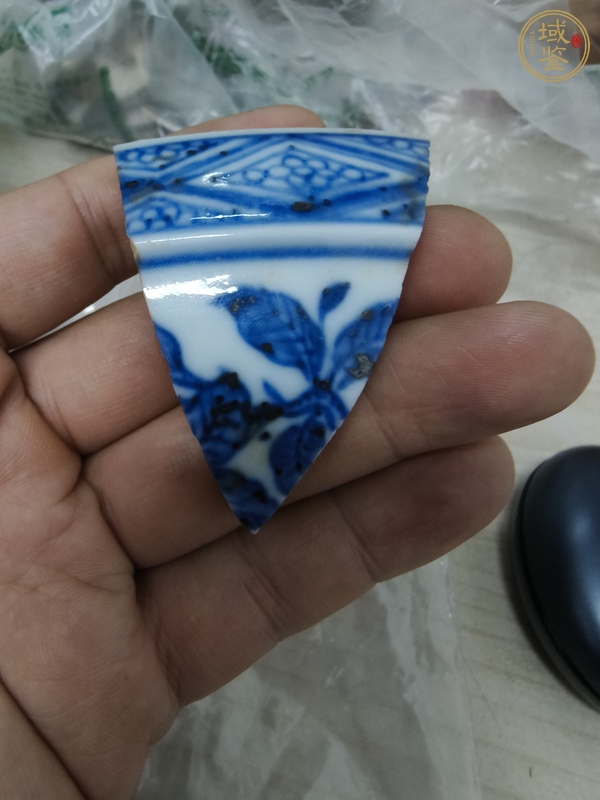 古玩陶瓷青花花果紋標(biāo)本真品鑒賞圖