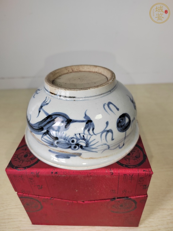 古玩陶瓷龍紋青花香爐真品鑒賞圖