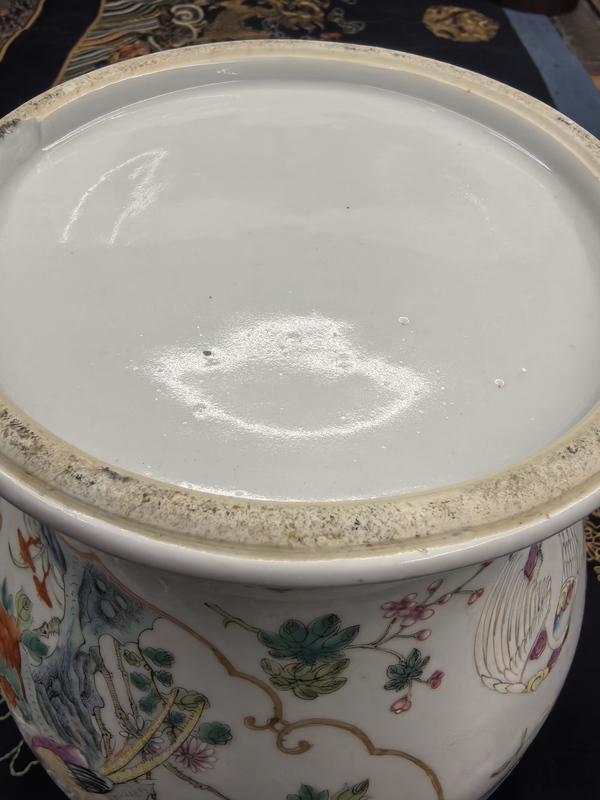 古玩陶瓷粉彩開窗鳳穿牡丹圖將軍罐(一對(duì))拍賣,當(dāng)前價(jià)格48888元