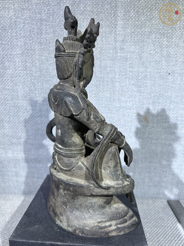 古玩雜項(xiàng)銅觀音真品鑒賞圖