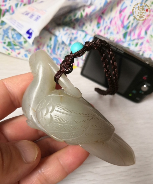 古玩玉器和田玉鳥真品鑒賞圖