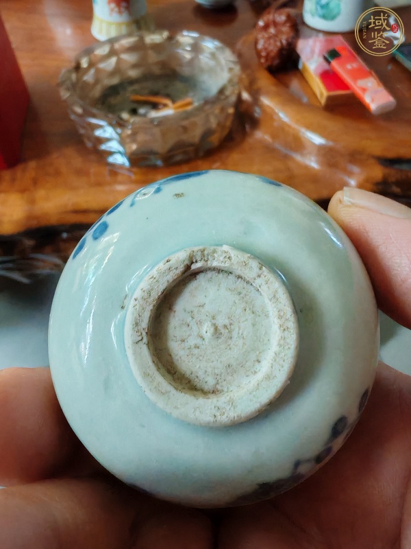 古玩陶瓷青花杯真品鑒賞圖