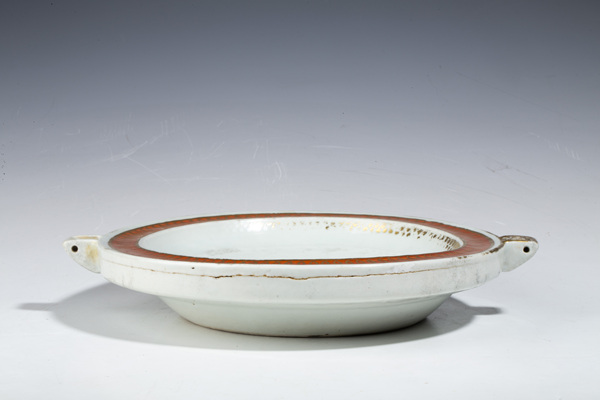 古玩嚴(yán)選清中晚·礬紅描金花邊溫盤
拍賣，當(dāng)前價(jià)格3008元