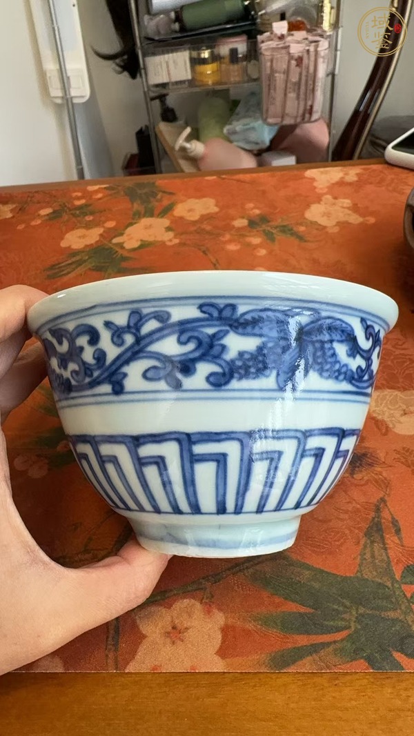 古玩陶瓷青花碗真品鑒賞圖