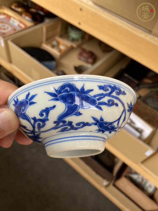 古玩陶瓷青花碗真品鑒賞圖