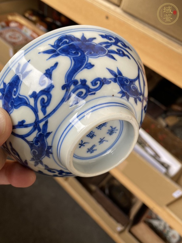 古玩陶瓷青花碗真品鑒賞圖