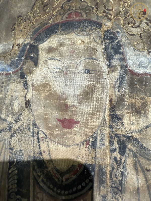 古玩字畫(huà)佚名人物真品鑒賞圖