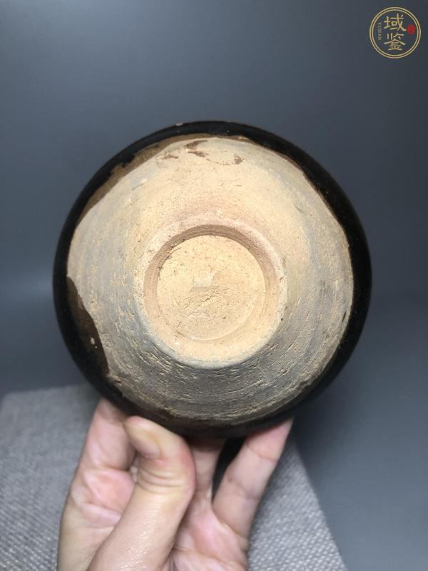 古玩陶瓷青云窯黑釉茶盞真品鑒賞圖