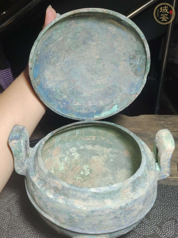 古玩銅器青銅鼎真品鑒賞圖