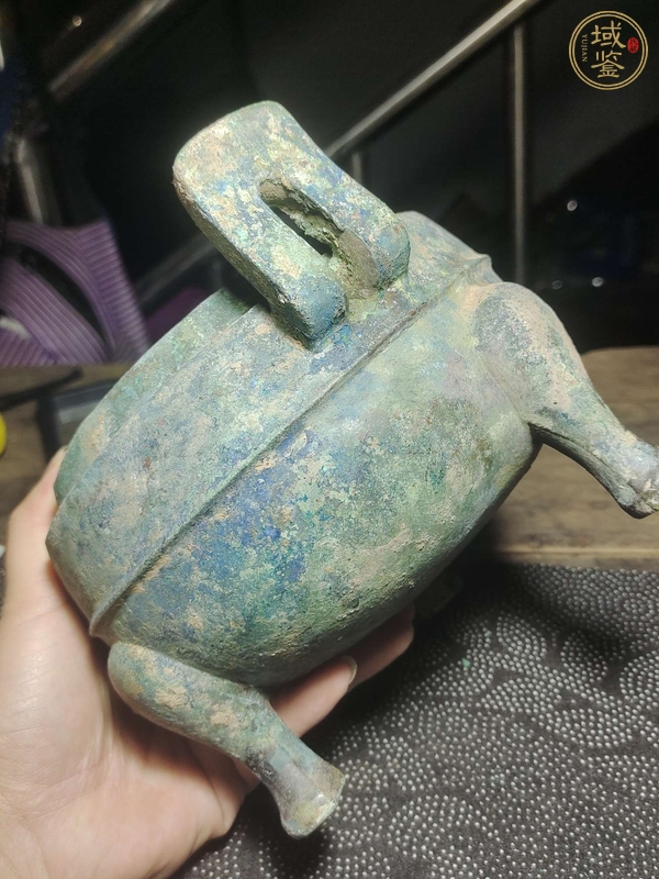 古玩銅器青銅鼎真品鑒賞圖