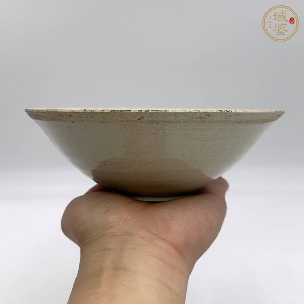 古玩陶瓷青白釉出筋雙魚(yú)碗真品鑒賞圖