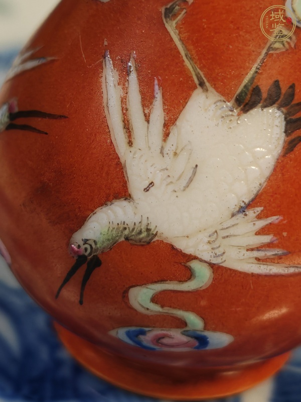 古玩陶瓷蒜頭瓶真品鑒賞圖