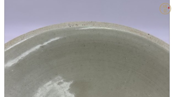 古玩陶瓷青白釉出筋雙魚(yú)碗真品鑒賞圖