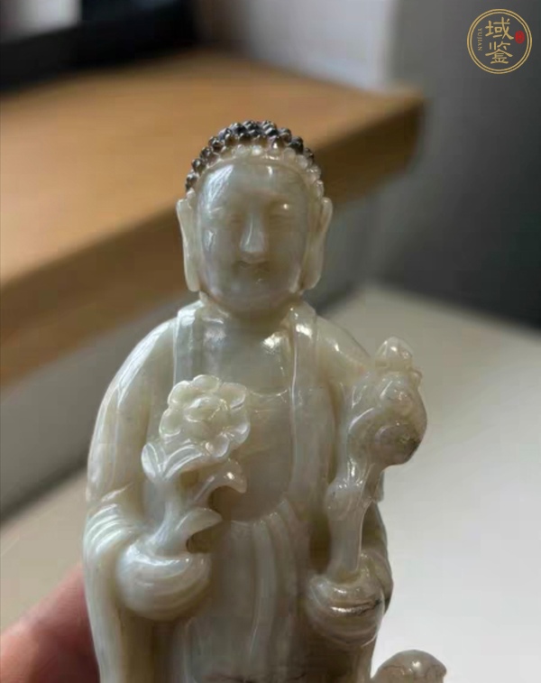 古玩玉器提油仿古“玉佛”擺件真品鑒賞圖