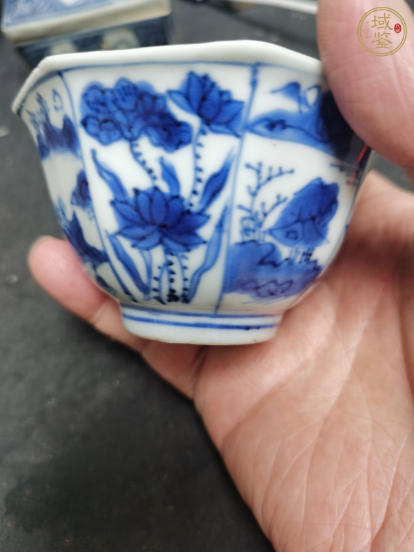 古玩陶瓷青花杯真品鑒賞圖