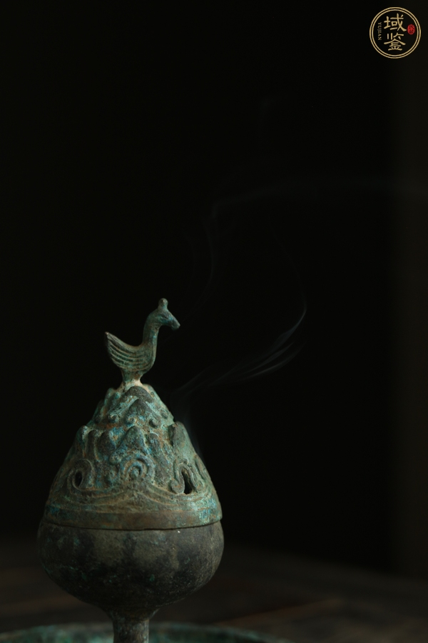 古玩銅器博山爐真品鑒賞圖