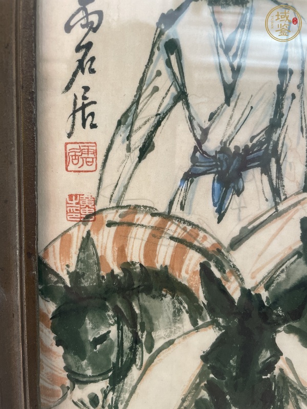 古玩字畫送糧真品鑒賞圖