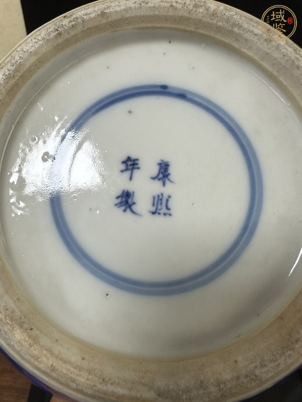 古玩陶瓷青花冰梅花卉紋罐真品鑒賞圖